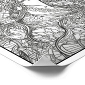 感動的/大人の色彩に配慮 ポスター (角)