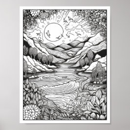 感動的/大人の色彩に配慮 ポスター