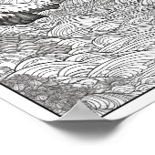 感動的/大人の色彩に配慮 ポスター (角)