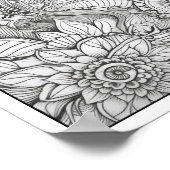 感動的/大人の色彩に配慮 ポスター (角)