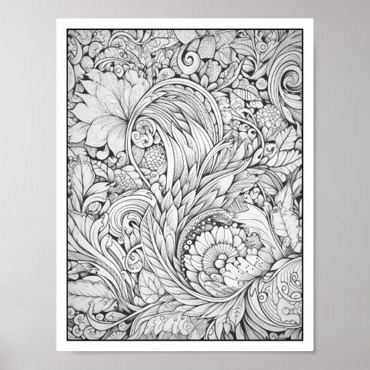 感動的/大人の色彩に配慮 ポスター (正面)