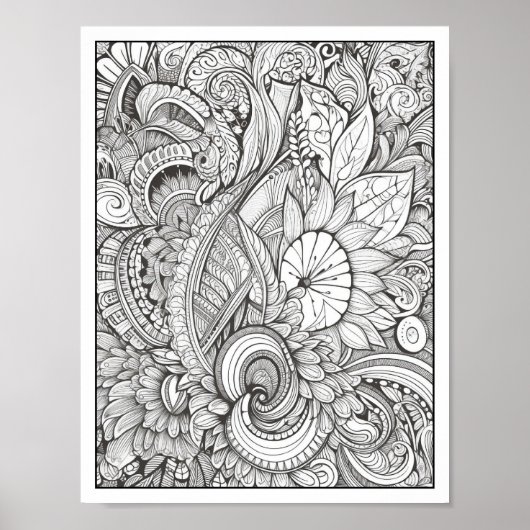 感動的/大人の色彩に配慮 ポスター (正面)