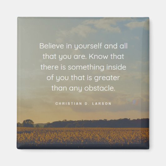 感動的 |引用文磁石 マグネット (正面)