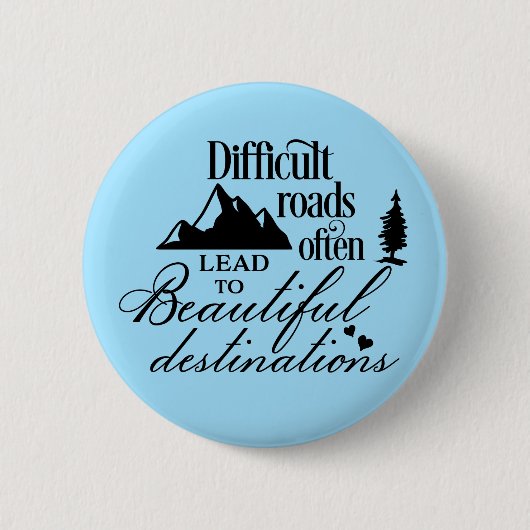 感動的 缶バッジ (正面)