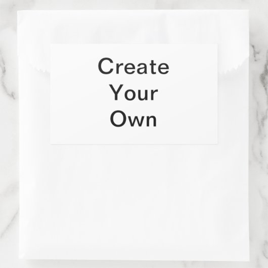 感動的 長方形シール (バッグ)