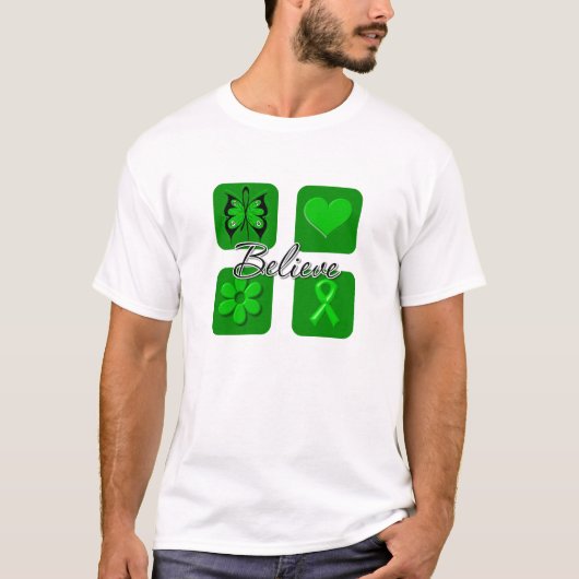 感動的- SCTおよびBMTサポート信じて下さい Tシャツ (正面)