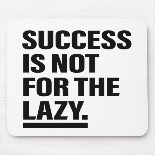 感動的Art Success Life Tips引用文 マウスパッド (正面)