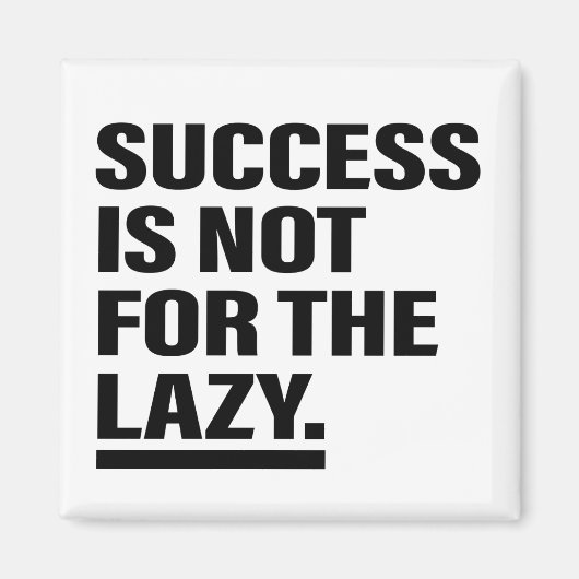 感動的Art Success Life Tips引用文 マグネット (正面)