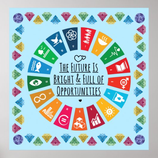 感動的Future Poster - やる気を起こさせる Wall Art ポスター (正面)