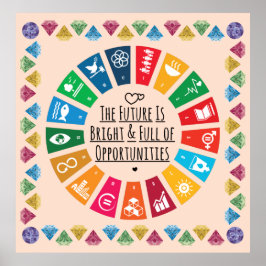 感動的Future Poster - やる気を起こさせる Wall Art ポスター