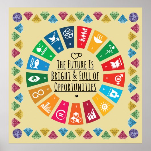 感動的Future Poster - やる気を起こさせる Wall Art ポスター (正面)