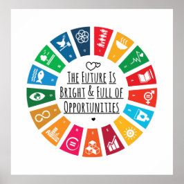 感動的Future Poster - やる気を起こさせる Wall Art ポスター