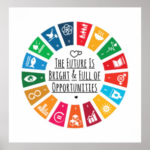 感動的Future Poster - やる気を起こさせる Wall Art ポスター