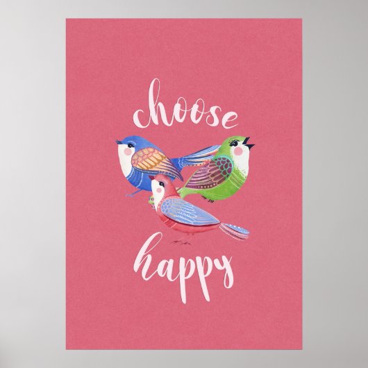 感動的Happy自然アーやる気を起こさせるトの選択 ポスター (正面)