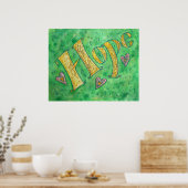 感動的Hopeポスター ポスター (キッチン)