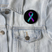感動的Lgbtq Cの自殺認識度リボン 缶バッジ (インサイチュ)