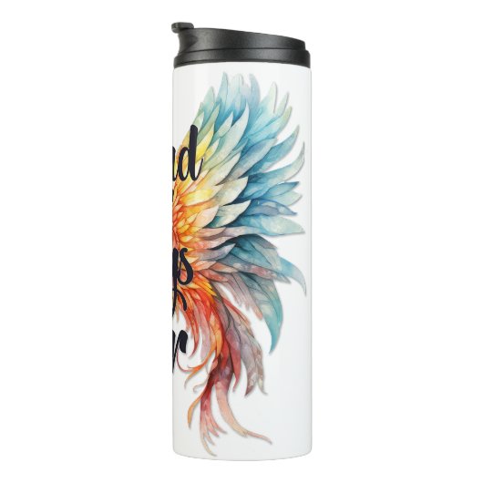 感動的magやる気を起こさせる引用文 タンブラー (回転右)