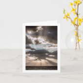 感動的Sunshine Raysノートカ空白のード カード (黄色い花)