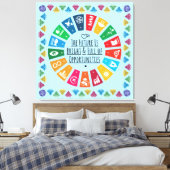 感動的Wall Art for Office, Classroom, Dorm キャンバスプリント (インサイチュ (寝室))