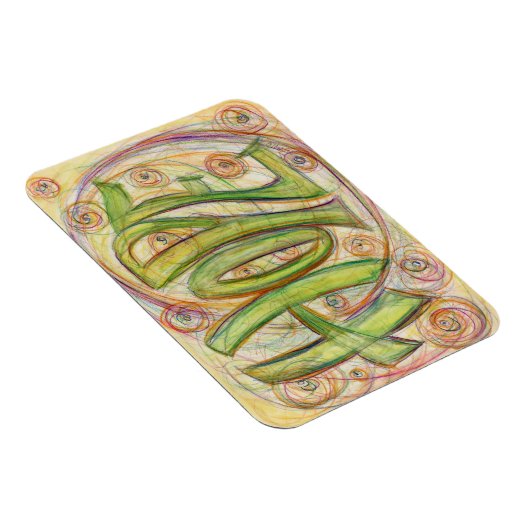 感動的Word Hopeアートカスタム磁石 マグネット (右側)