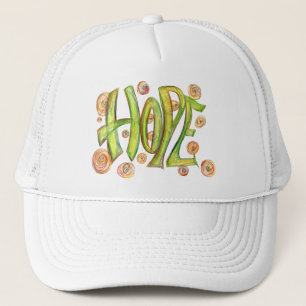 感動的Word Hope Art Hat キャップ