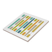 感嘆符カラフル幾何学世紀中頃 タイル (側面)