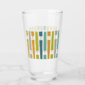 感嘆符カラフル幾何学世紀中頃 タンブラーグラス (裏面)