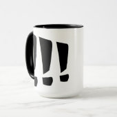 感嘆符 マグカップ (正面左)