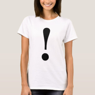 感嘆符 Tシャツ
