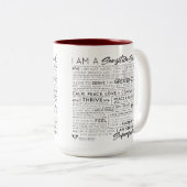 感度はあなたのスーパーパワーツートーンマグである ツートーンマグカップ (正面右)