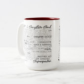 感度はあなたのスーパーパワーツートーンマグである ツートーンマグカップ (正面左)