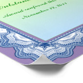 感応状(クリスチャン) ポスター (角)