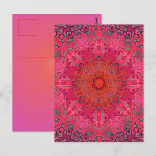 感情が広がる ポストカード (正面/裏面)