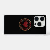感情が流動性に変わる ミニマリストフォン  iPhoneケース (裏面横)