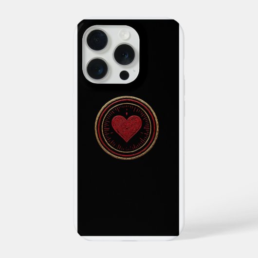 感情が流動性に変わる ミニマリストフォン  iPhoneケース (裏面)