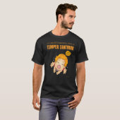 感情が激しく怒る時の皮肉 Tシャツ (正面フル)