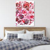 感情に満ちている キャンバスプリント (インサイチュ (寝室))