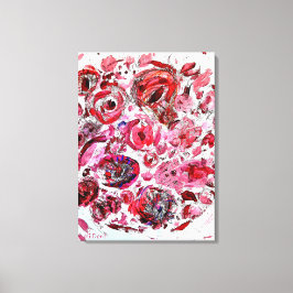 感情に満ちている キャンバスプリント