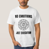 感情のないトレードマインドセットの引用 Tシャツ (正面)