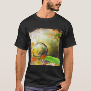 感情のグラフィック背景 Tシャツ