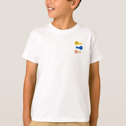 「感情のスペクトル」 Tシャツ (正面)