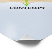 感情のプルトキックスホイール – 心理学の図 ポスター (コーナー)