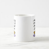 感情の代わりにパイ 面白いマグカップ コーヒーマグカップ (中央)