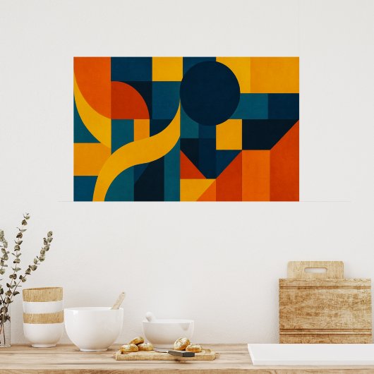 感情の幾何学 ポスター (キッチン)