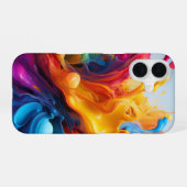 感情の爆発 iPhone 16ケース (裏面横)