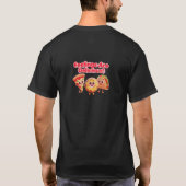 感情はおいしい - メンズTシャツ Tシャツ (裏面)