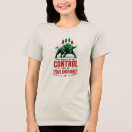 感情をコントロールせよ ブル相場のトレードマインドデザイン トライブレンドＴシャツ