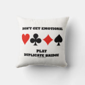 感情を得ない複遊製ブリッジアドバイス クッション (裏面)