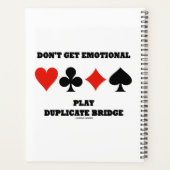 感情を得ない複遊製ブリッジアドバイス プランナー手帳 (裏面)