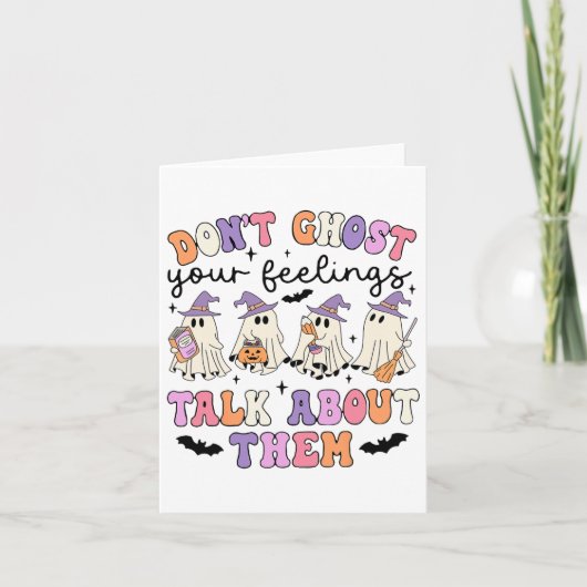 感情を無視しないで話し合って カウンセラー カード (正面)